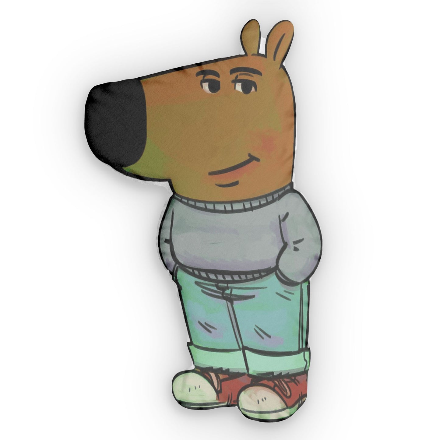 Just a chill guy pillow