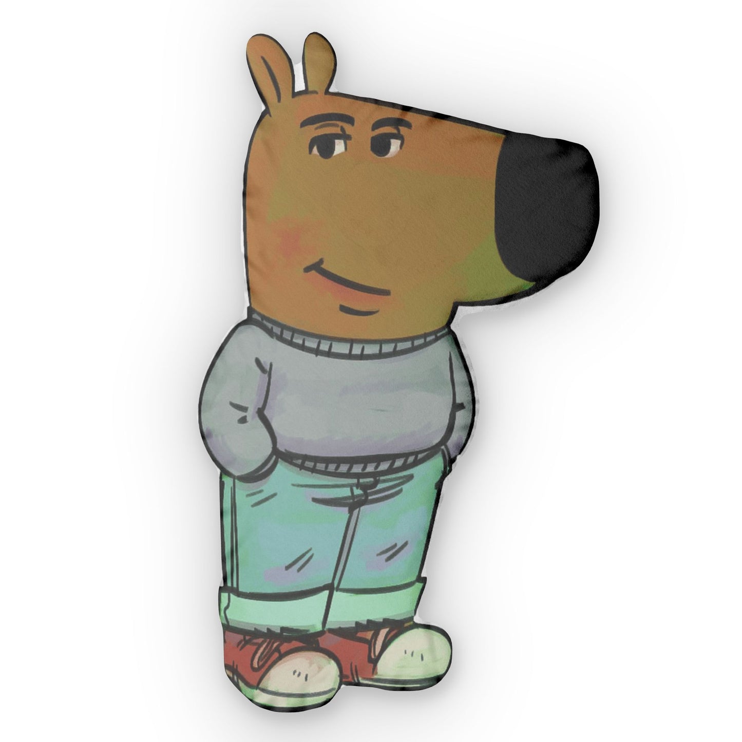 Just a chill guy pillow
